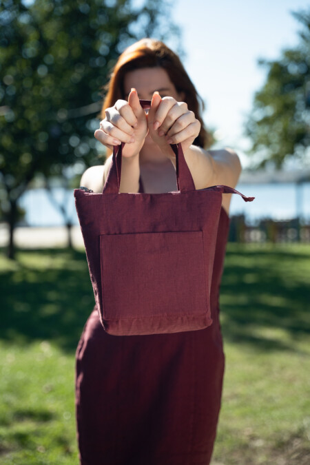 Womens Bag, Linen Bag Women, Handmade Linen Bag, Linen Tote Bag, Vintaga Linen Bag 